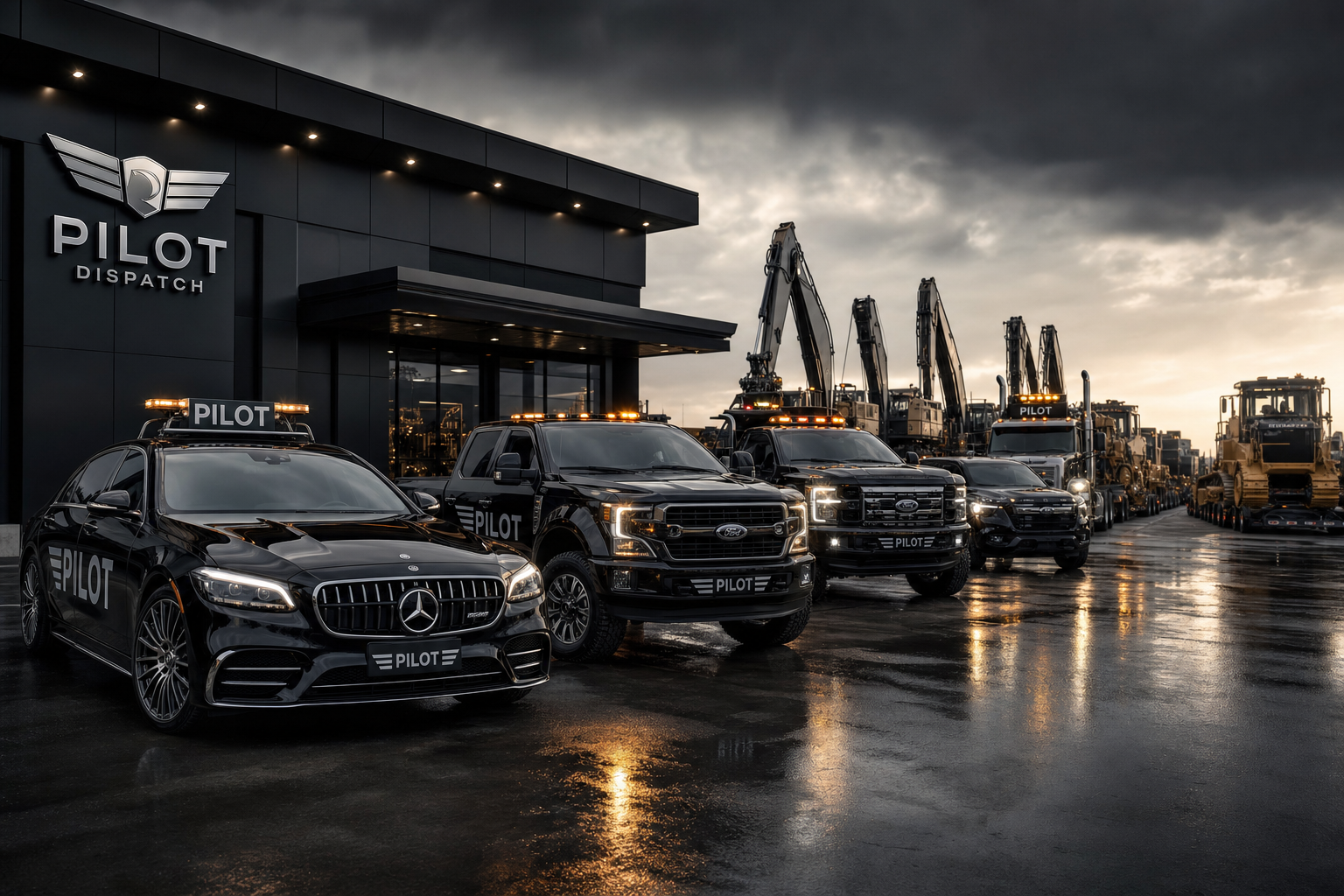 Premium pilot car fleet